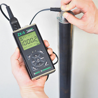 大きさ確認用 ミドルレンジの超音波厚さ計 ZX3 & ZX5-DL