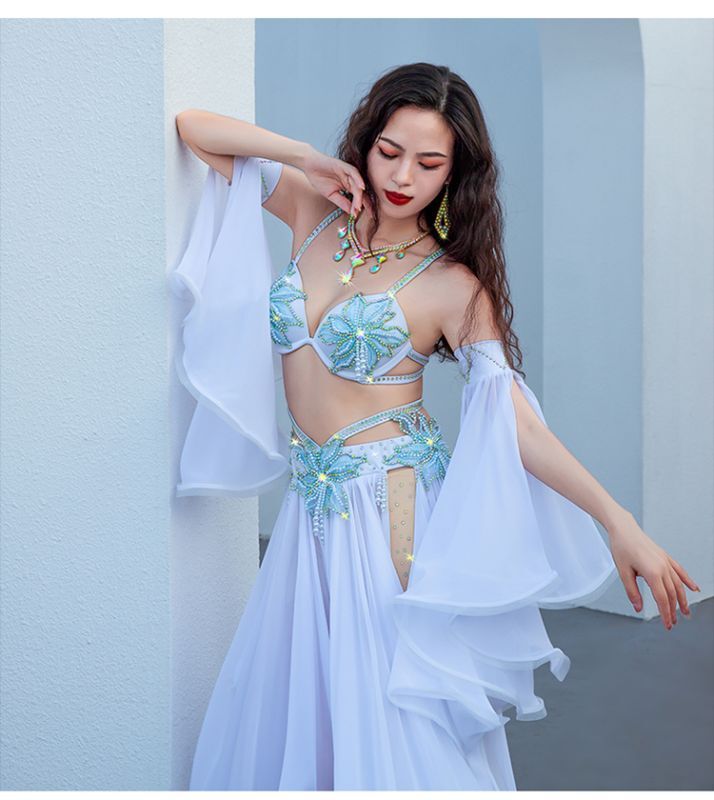 ベリーダンス衣装コスチューム--ブラ＋スカートYC099 - DanceQueen踊姫