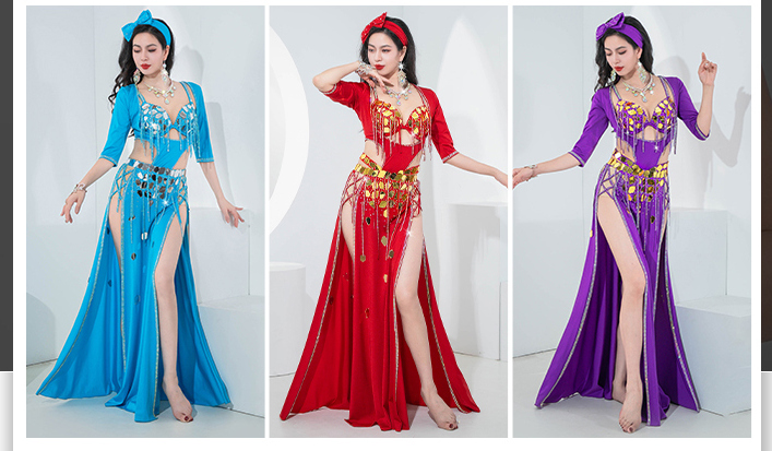 ベリーダンス衣装コスチューム--発表会用☆shaabi baladiワンピース