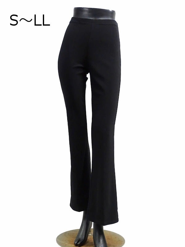 Roger パンツ No.001-0003 S/M/L/LL 社交ダンス レディース 衣装 黒