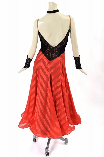 取り寄せ品】社交ダンス衣装 ラテンワンピース（M・L） 3L00168