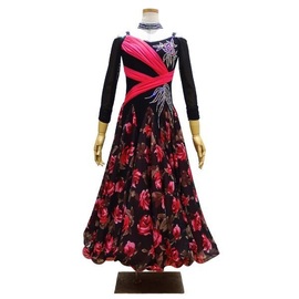 兼用できちゃう ラテンドレス No.75309 サンリーヌ オレンジ 9号 M