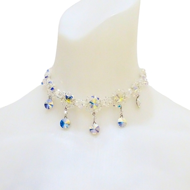 PINK チョーカー P-180 オーロラ 社交ダンス アクセサリー