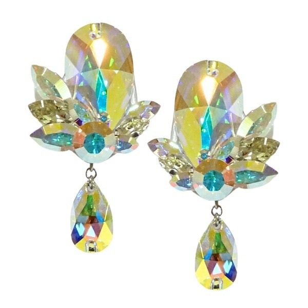 多美咲 ヘアー オーナメント XF472 前髪用 スワロフスキー 石付き 社交