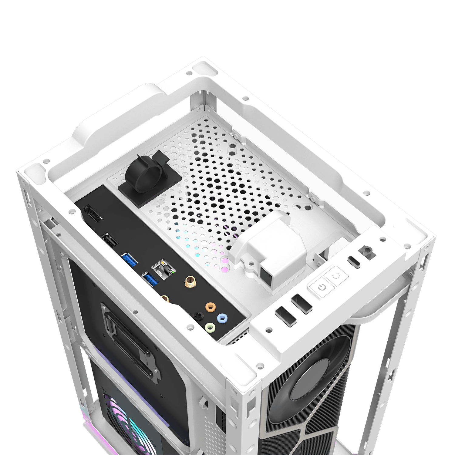 DLH21 Mini-ITX PCケース - darkFlash