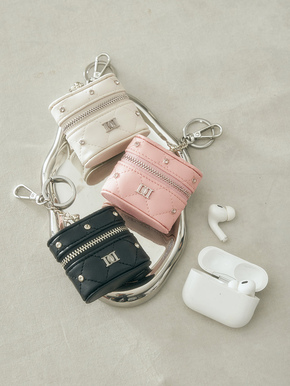 キルティングビジューDDチャームiPhoneケース – Darich (ダーリッチ)