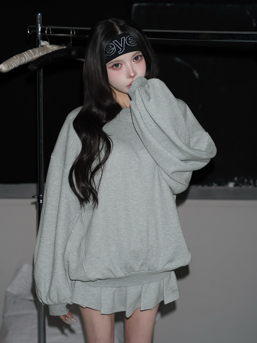 darich ダーリッチ スウェットダメージキャップ グレー スウェット