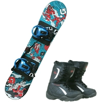 スノーボード2点セット ジュニア用のレンタル | スノーボード2点セット