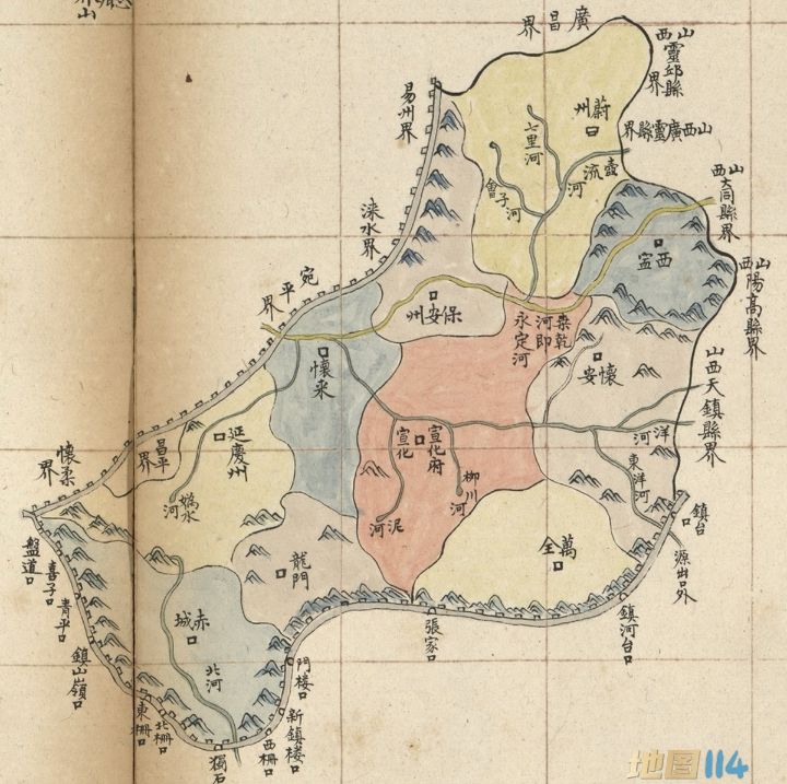 1859年直隶舆地图册(29P)-地图114网
