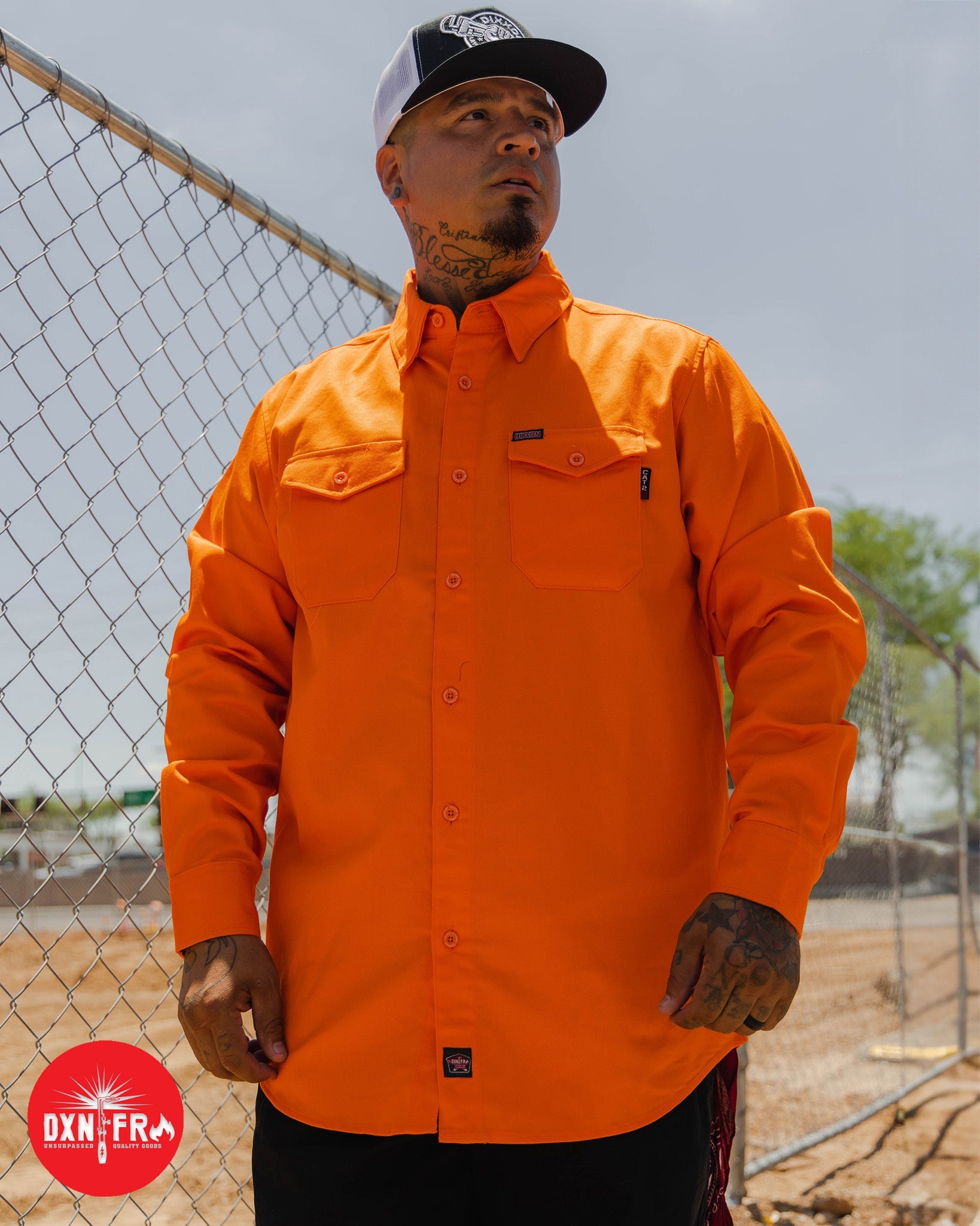 Dixxon Orange FR Work Shirt: Flame-Resistant & Stylish