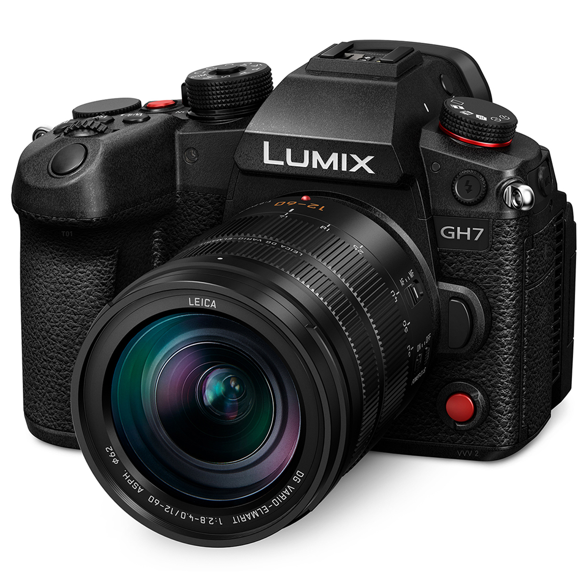 Panasonic LUMIX GH7 Mirrorless Camera with 12-60mm Leica Lens