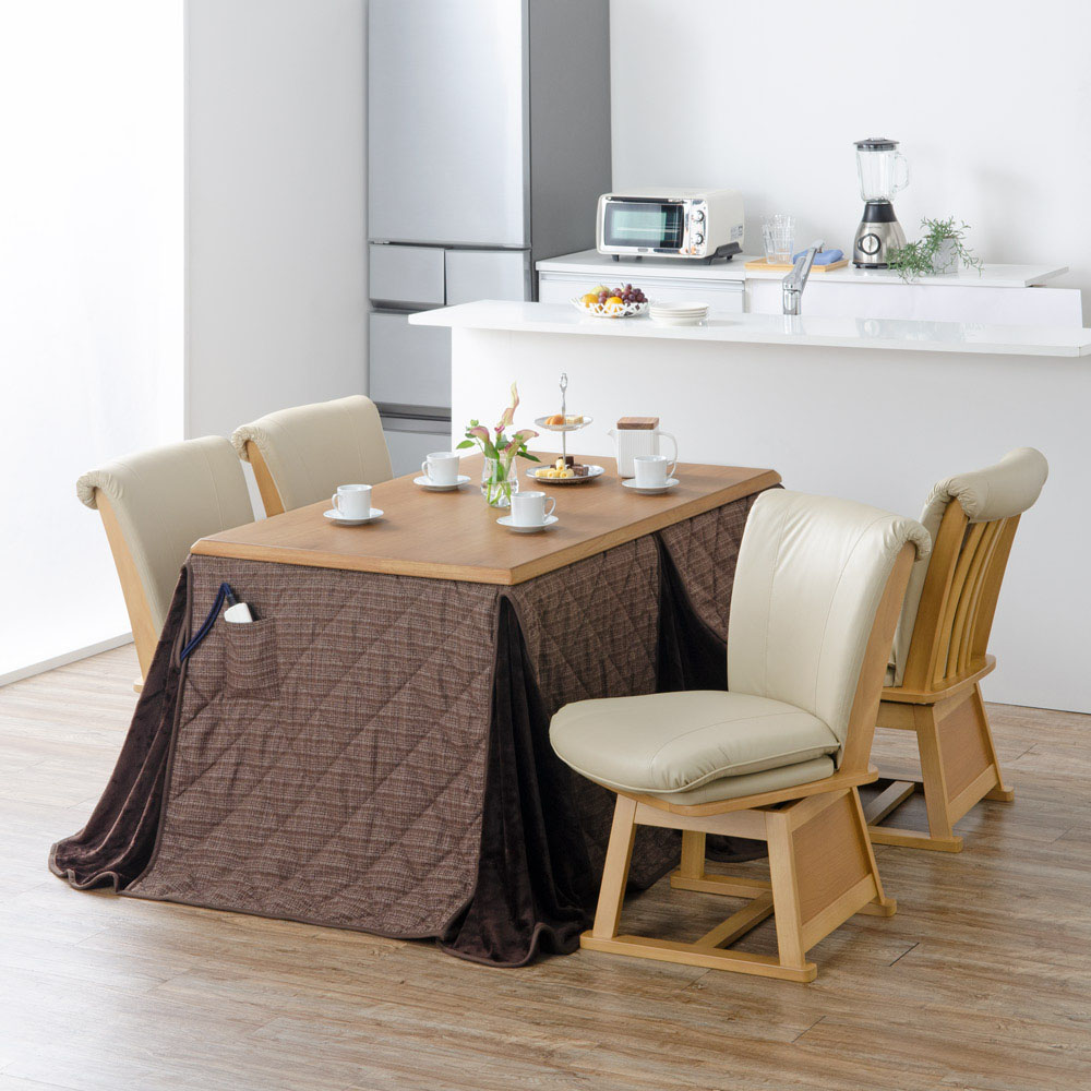 980013 National家具調コタツの天板 天然木 メラミン樹脂80㎝四角