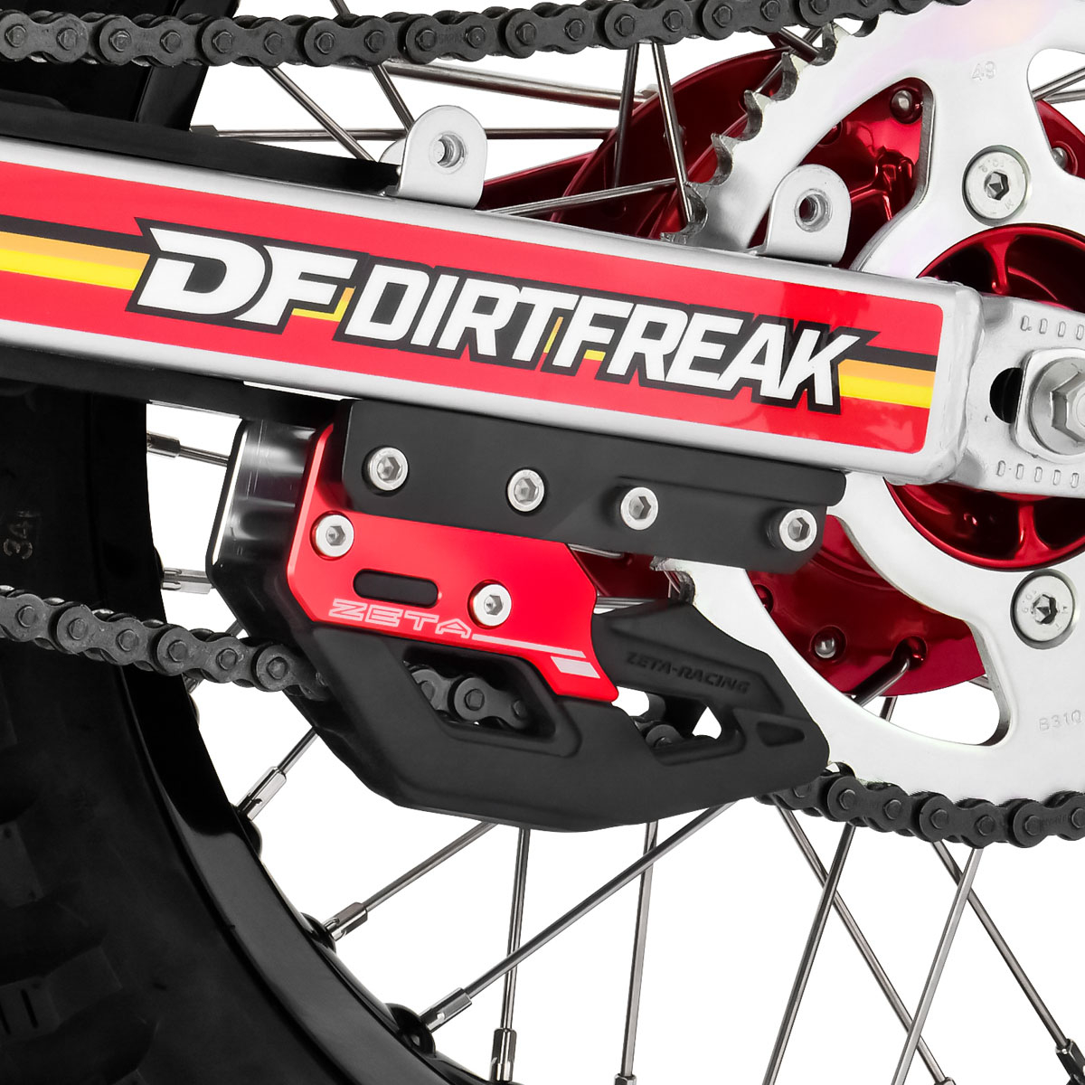 チェーンガイド TT-R125LWE用/CRF125F用｜ダートフリーク / DIRTFREAK