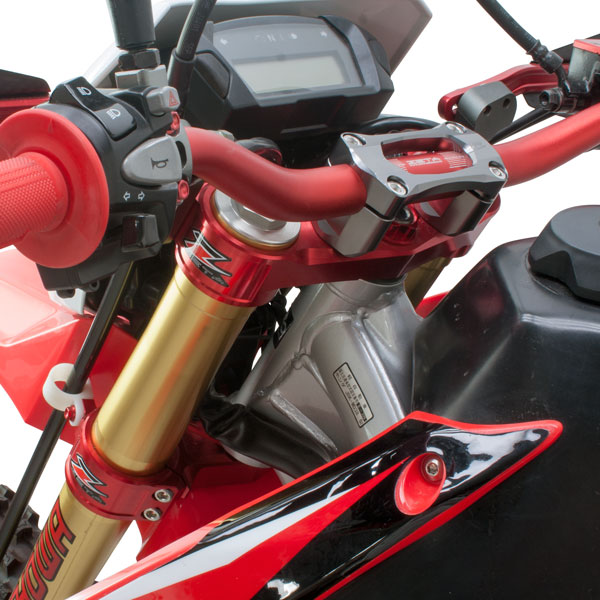 DIRTBIKEPLUS CRF250L/M用トリプルクランプキット ベアリング圧入