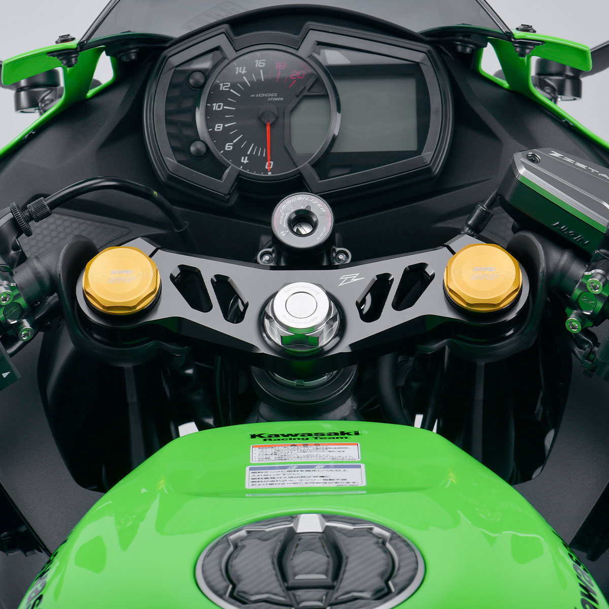 ZETA RACING フライト トップブリッジ ZX-25R用| Dirtbikeplus (ダート