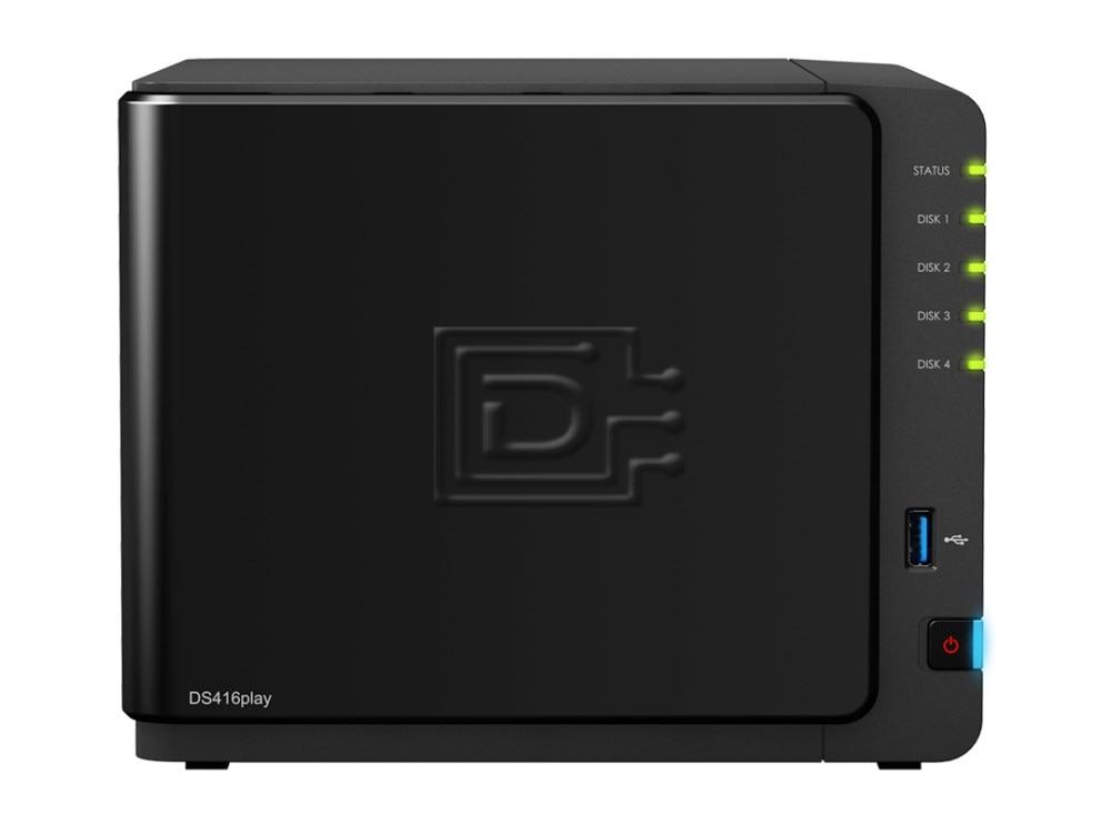 Synology DiskStation DS416PLAY 4-Bay SATA Dual Core NAS Server