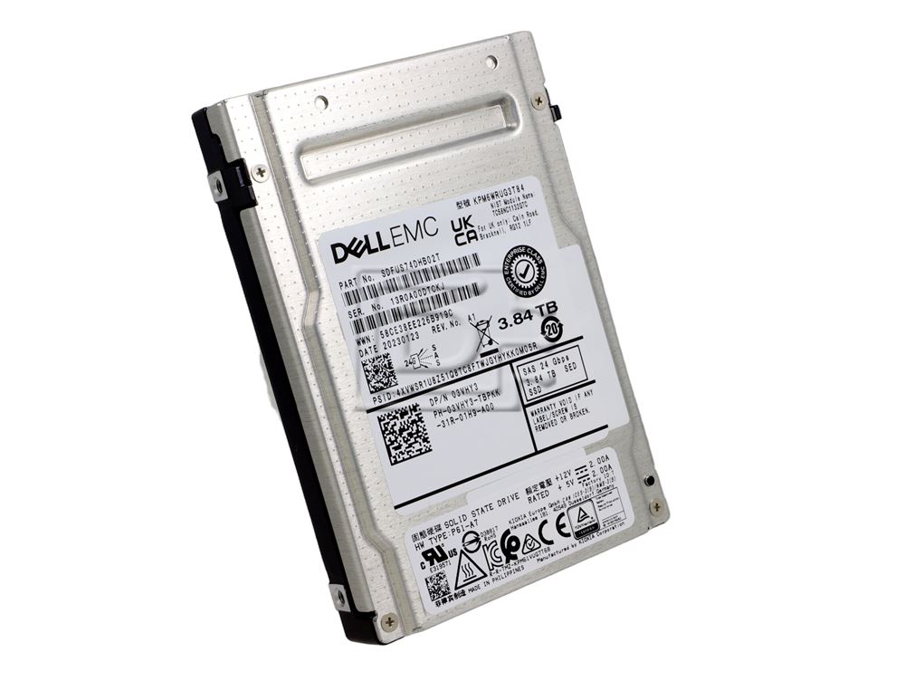KIOXIA 3.84TB Solid State SED Drives SSD
