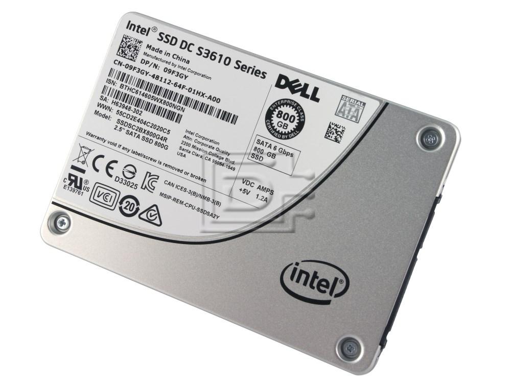 Intel SSD DC S3610 Series SSDSC2BX800G4R / 9F3GY 800GB 2.5