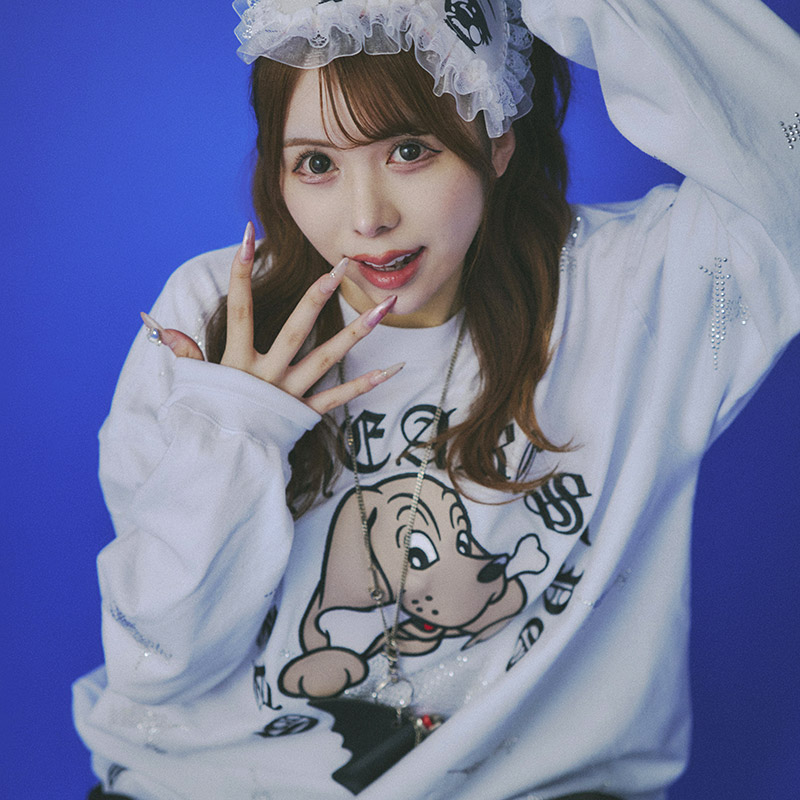 GALFY(ガルフィー) “ピカピカ注射器犬ロンTee” - DISSIDENT WEB SHOP