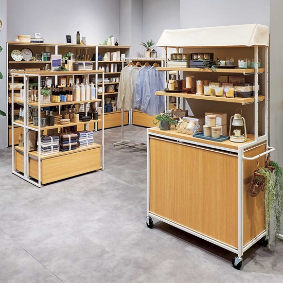 ハコマルシェワゴン ホワイト