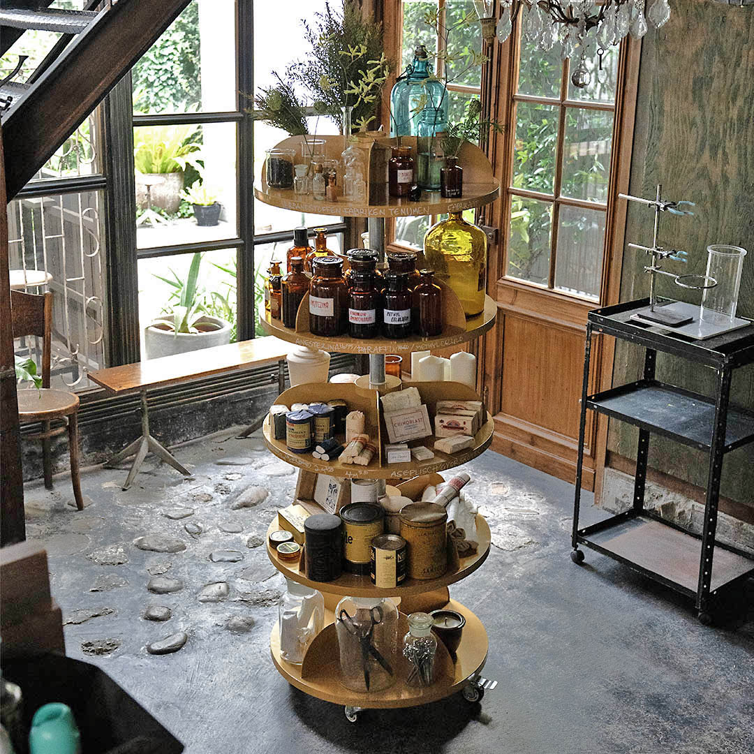 DULTON ONLINE SHOP | STORE ROUND RACK(BEIGE): 家具