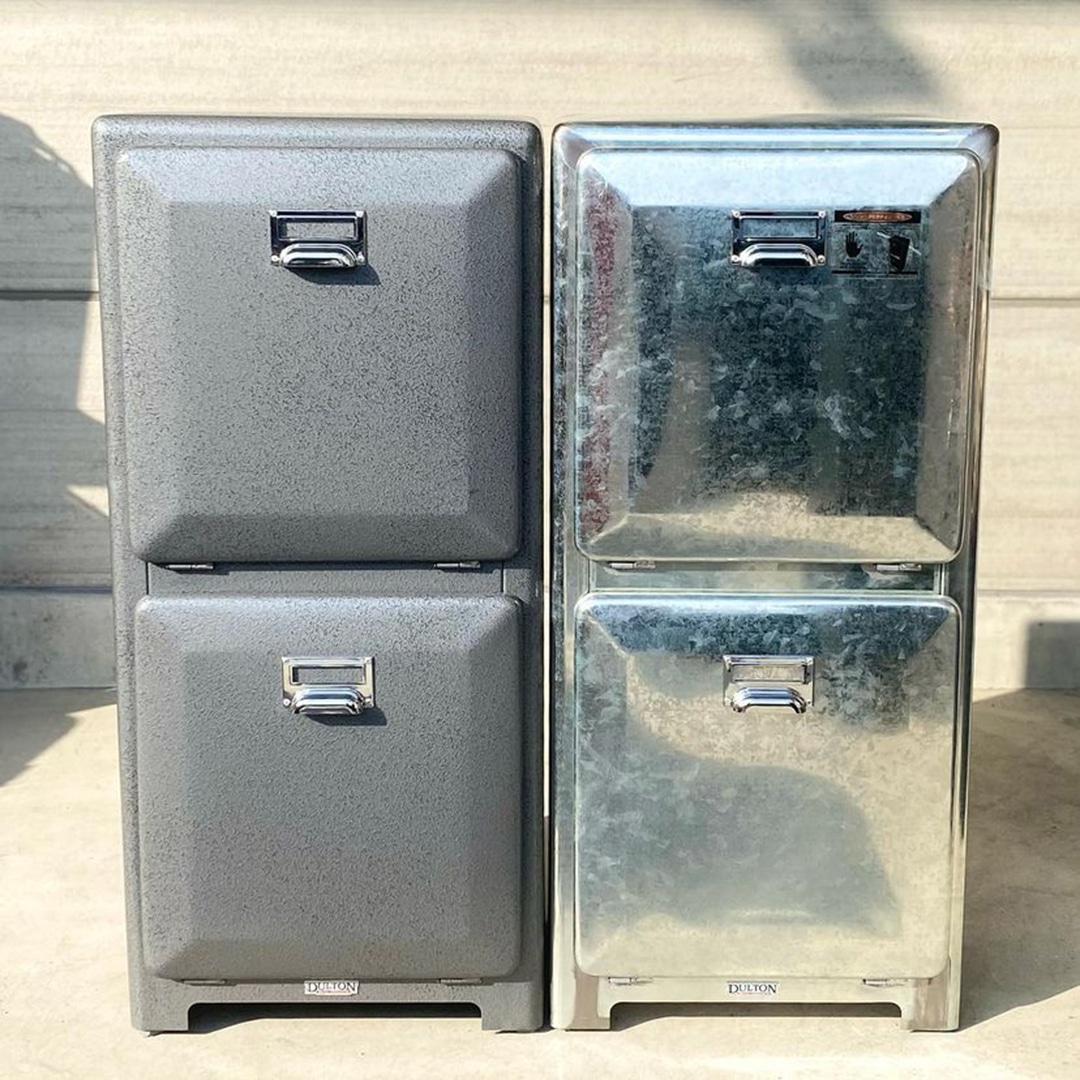 DULTON ONLINE SHOP | TRASH CAN DOUBLE DECKER GRAY(GRAY): ホーム用品