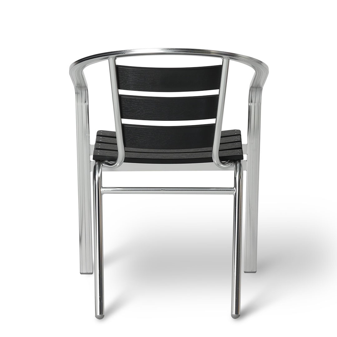 DULTON ONLINE SHOP | ALUMINUM CAFE CHAIR BLACK: 家具