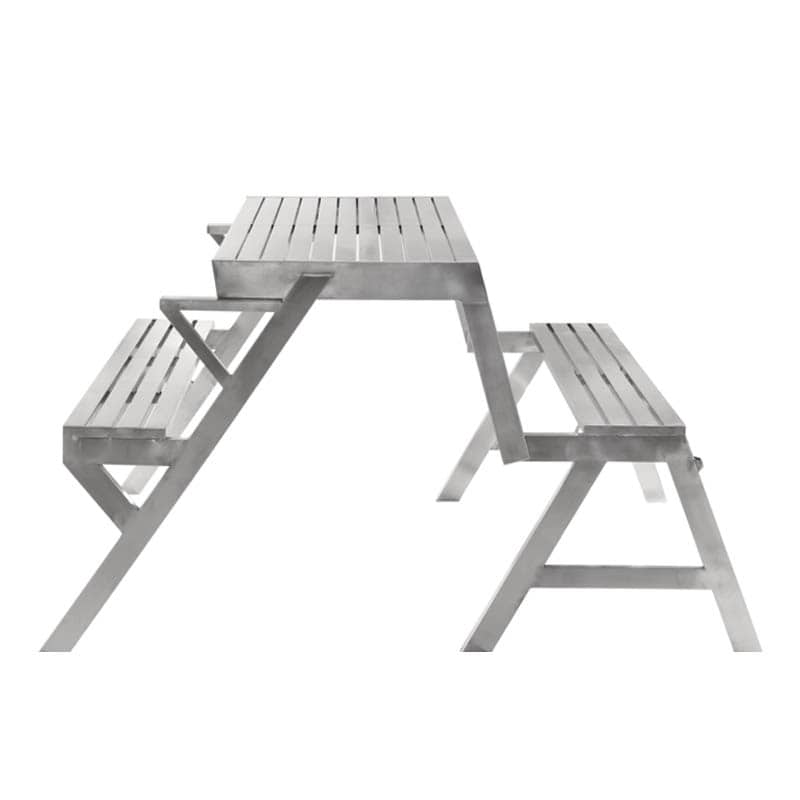 DULTON ONLINE SHOP | STAINLESS TABLE & BENCH DOUBLE(STAINLESS): 家具