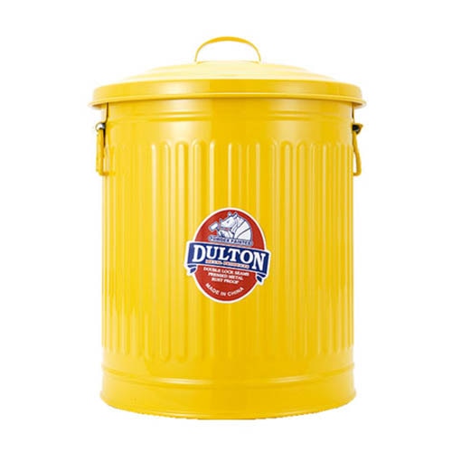DULTON ONLINE SHOP | GARBAGE CAN YELLOW S(S YELLOW): ホーム用品