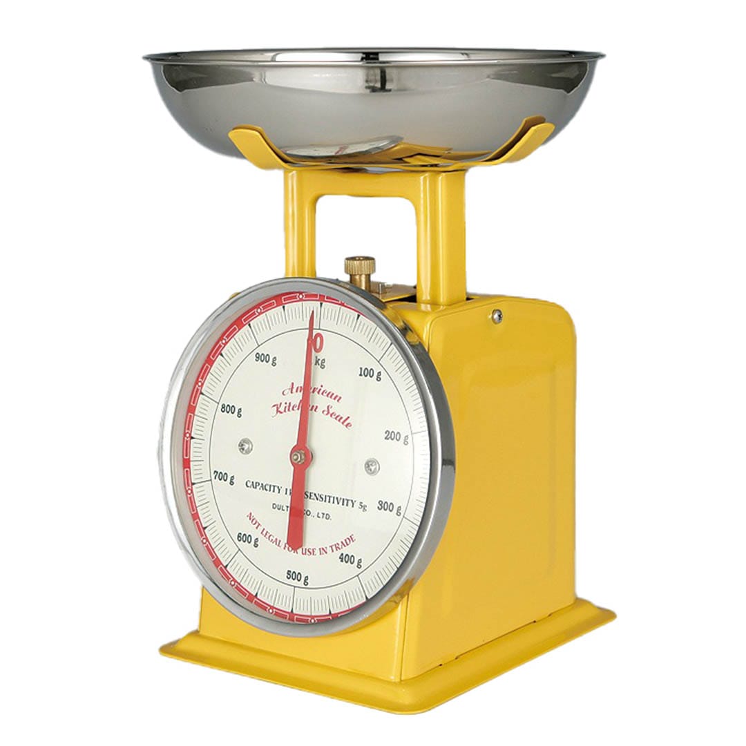 DULTON ONLINE SHOP | AMERICAN KITCHEN SCALE YELLOW(YELLOW