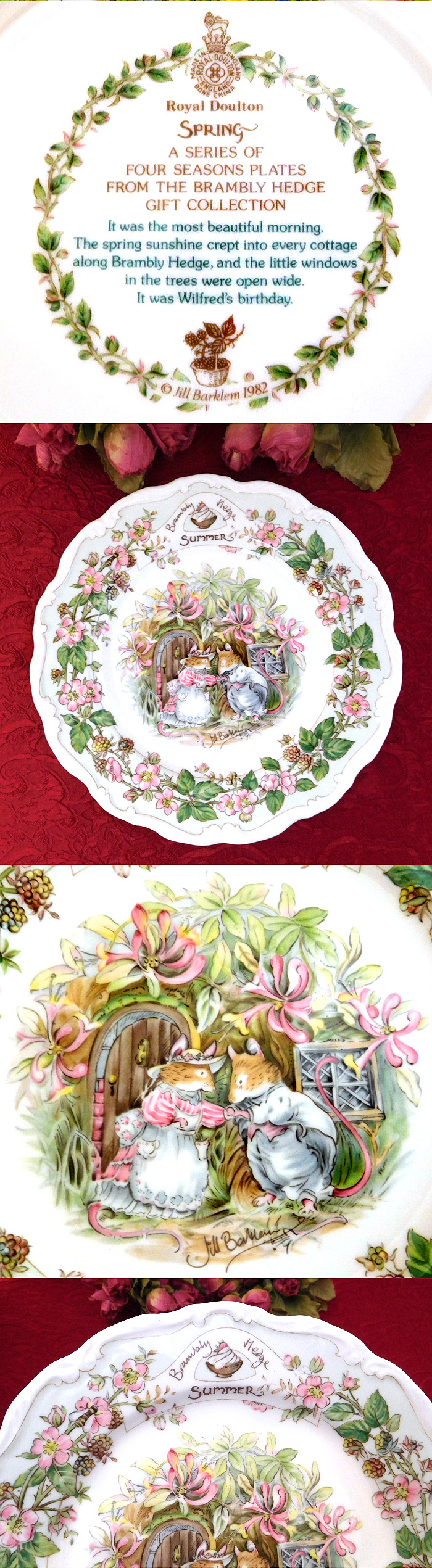 ドリプレSHOP】イギリス（英国）アンティーク雑貨。BRAMBLY HEDGE