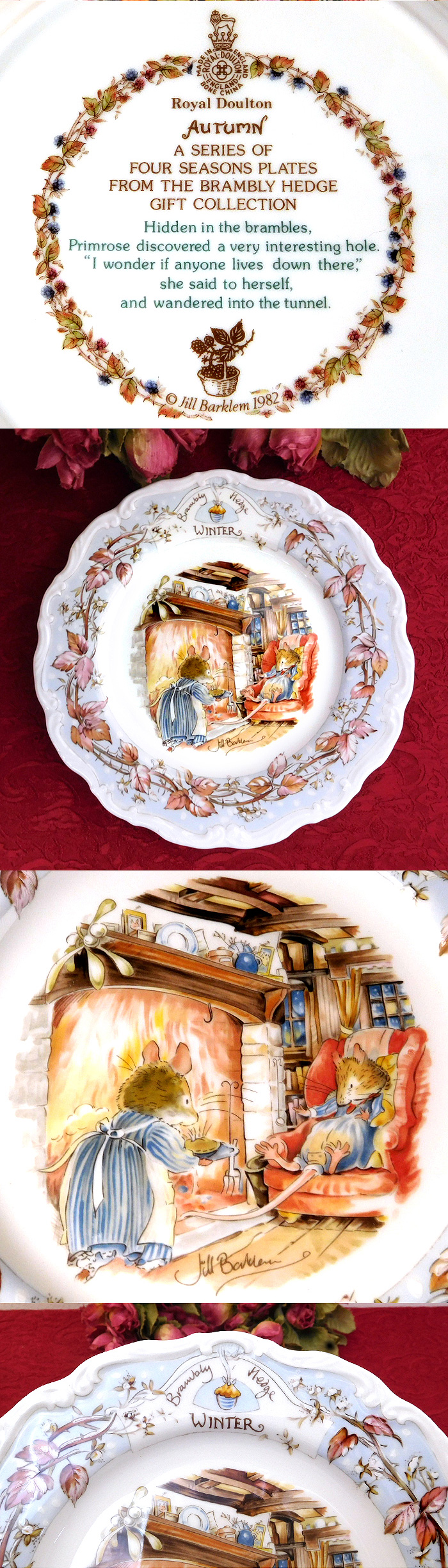 ドリプレSHOP】イギリス（英国）アンティーク雑貨。BRAMBLY HEDGE