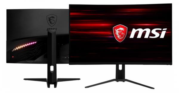 MSI、湾曲型GAMINGモニターにMystic Light対応31.5型WQHDモデル「Optix