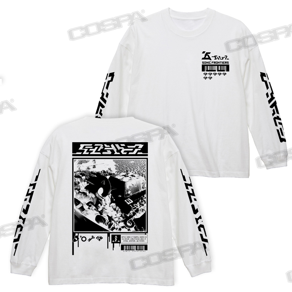 ソニックフロンティア』「ソニック」両面フルグラフィックTシャツ
