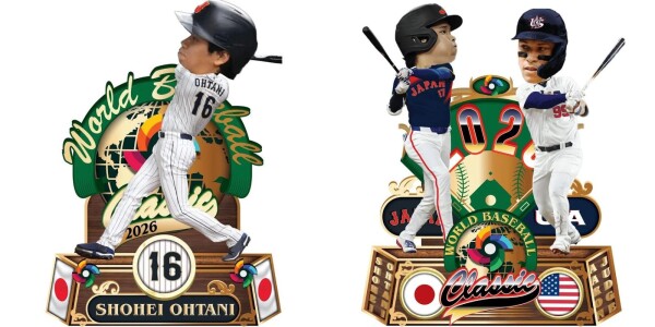 日本初】WBC公式ボブルヘッドが日本上陸「THE REMATCH：2026 OHTANI