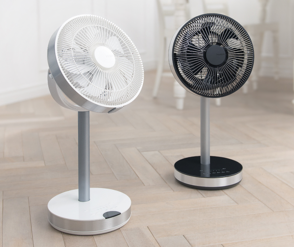 立体的に首を振る扇風機 kamomefan メタルファン FKLR-231D を購入しま