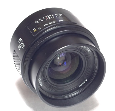 Minolta AF 28mm F2.8 A-mount lens info