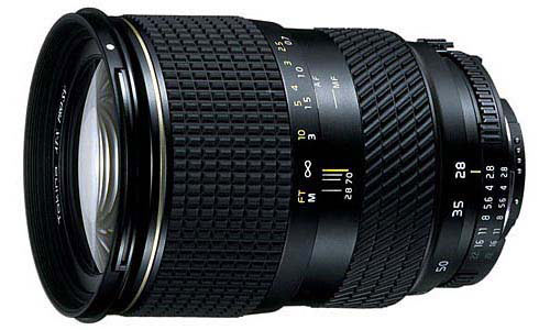 Tokina 28-70mm F2.8 AT-X 287 AF PRO SV A-mount lens info