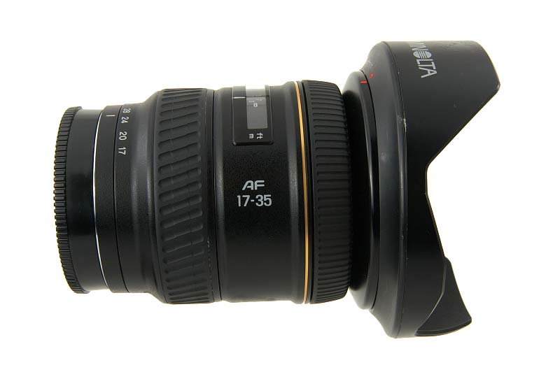 Minolta AF 17-35mm F3.5 G A-mount lens info