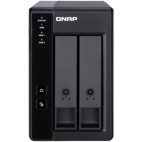 e-TREND｜QNAP 外付USB-HDDケース 2ベイ[TR-002 単体]