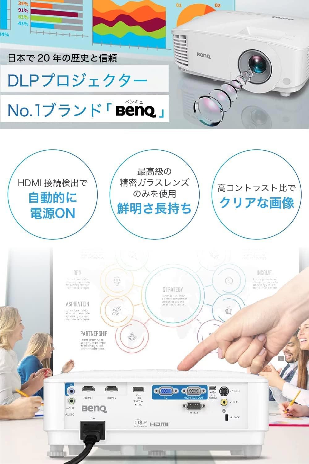 e-TREND｜BenQ MS560-JP [DLPプロジェクター SVGA（800×600） 4000lm