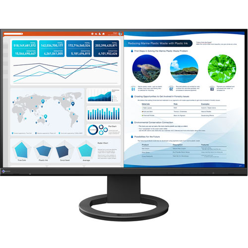 e-TREND｜ナナオ（EIZO） FlexScan EV2740S-BK [液晶ディスプレイ 27型