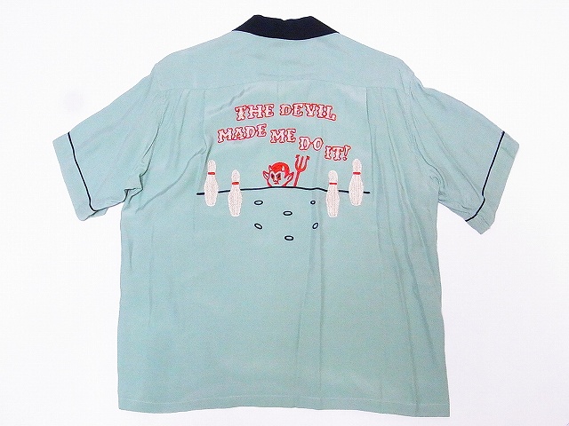 STYLE EYES[スタイルアイズ] ボウリングシャツ SE38077 RED DEVIL