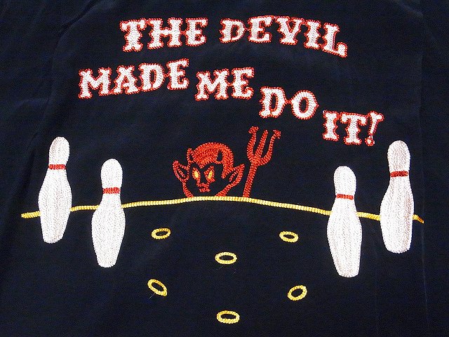 STYLE EYES[スタイルアイズ] ボウリングシャツ SE38077 RED DEVIL