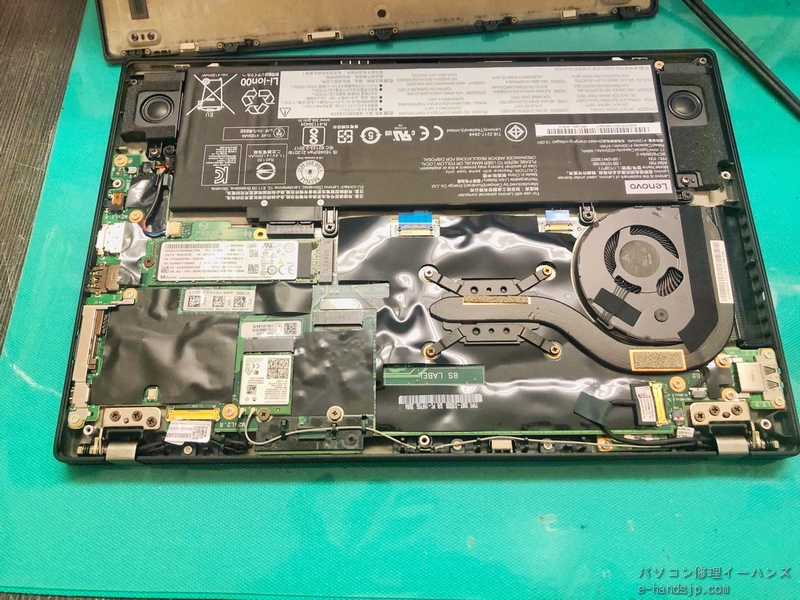 ThinkPad X280の画面割れ【液晶修理】 - パソコン修理ブログ