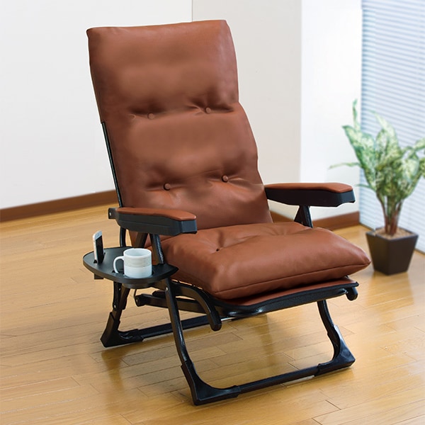 NEWくつろぎのリクライニングアームチェアDXII(ヘーゼルブラウン