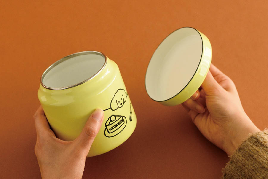 プリュムコレクションキャニスター-1／ケーキ(直径100×H130): 仕入れ