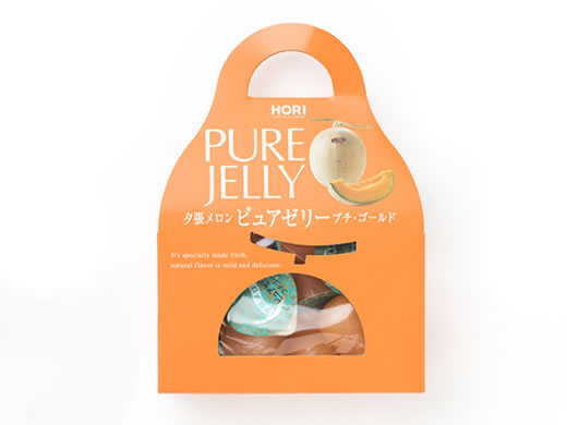 夕張メロンピュアゼリー プチゴールド プチキャリー 12個入 | 北海道