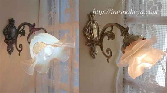 フレンチアンティークスタイルのインテリア照明、英国雑貨