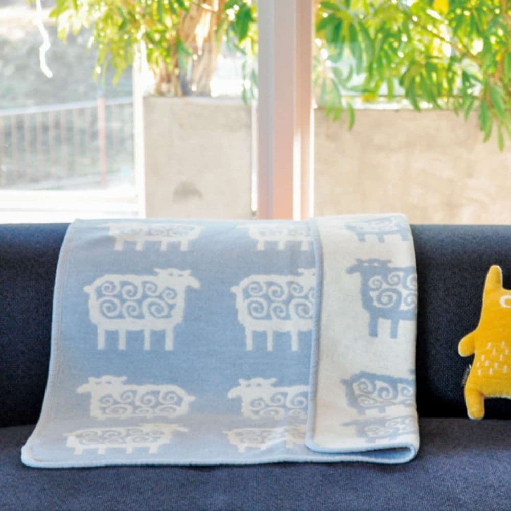 KLIPPAN/クリッパン シュニールコットン ミニブランケット ベングトの